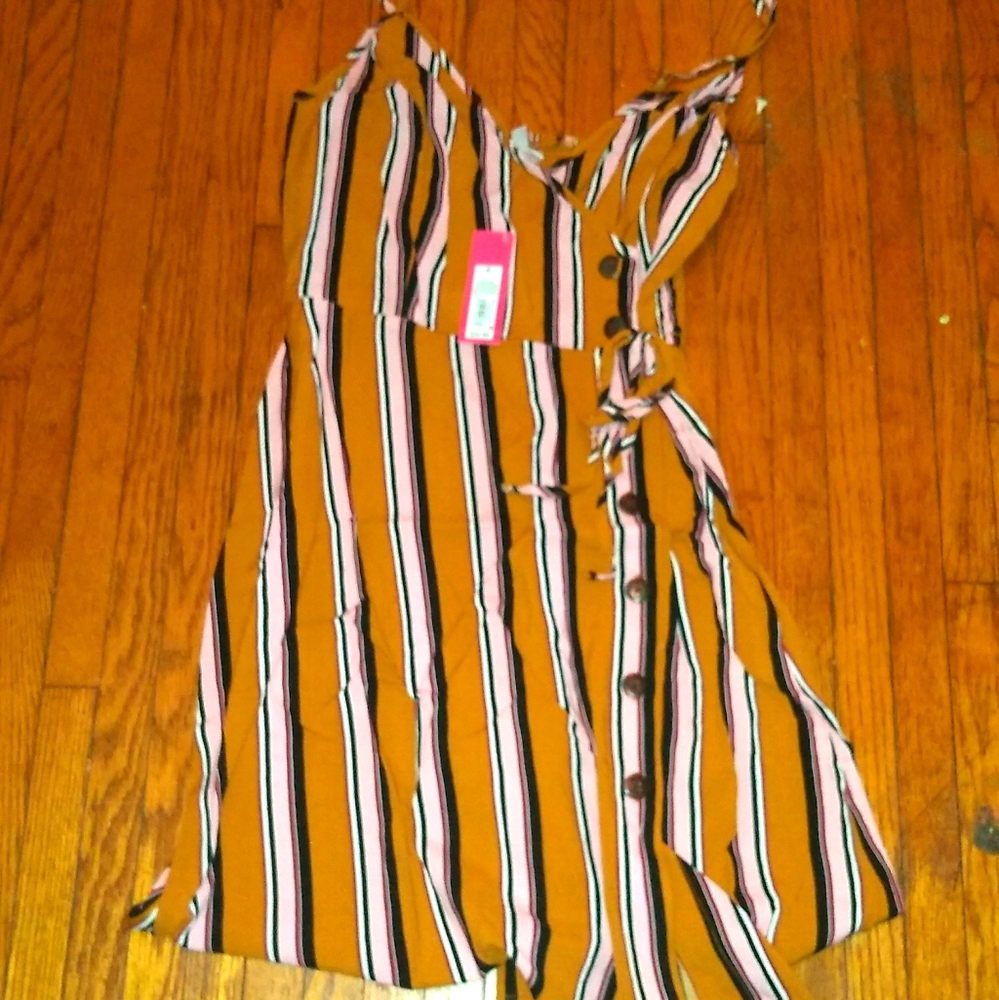 Spaghetti strap mini dress